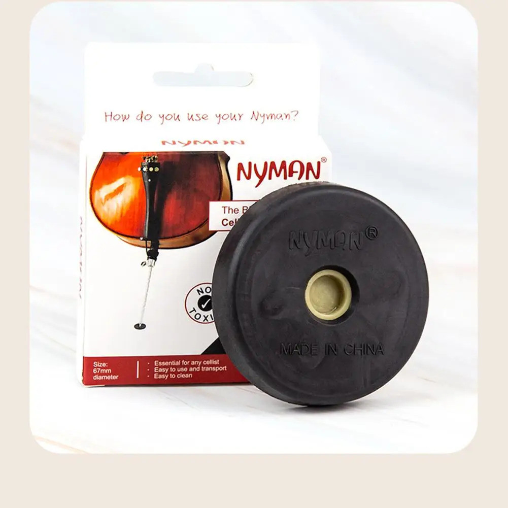 YOUZI Nyman Cello พรมกันลื่น Pad Stop End Pin Stand Holder Violoncello Stoper เครื่องดนตรีชิ้นส่วน ราคา ถูกที่สุด ดีลบีเคเค แกลเลอรีภาพที่ 3