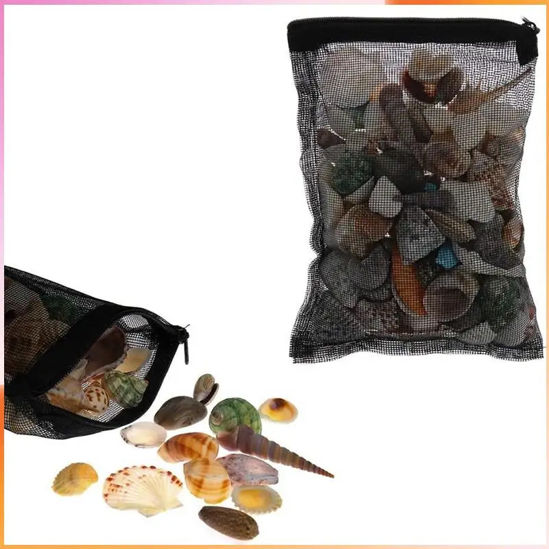 10 ชิ้น 10X15 ซม.Aquarium ถุงกรอง Media ตาข่ายถุงกรองซิปสําหรับถ่านเม็ดลบ