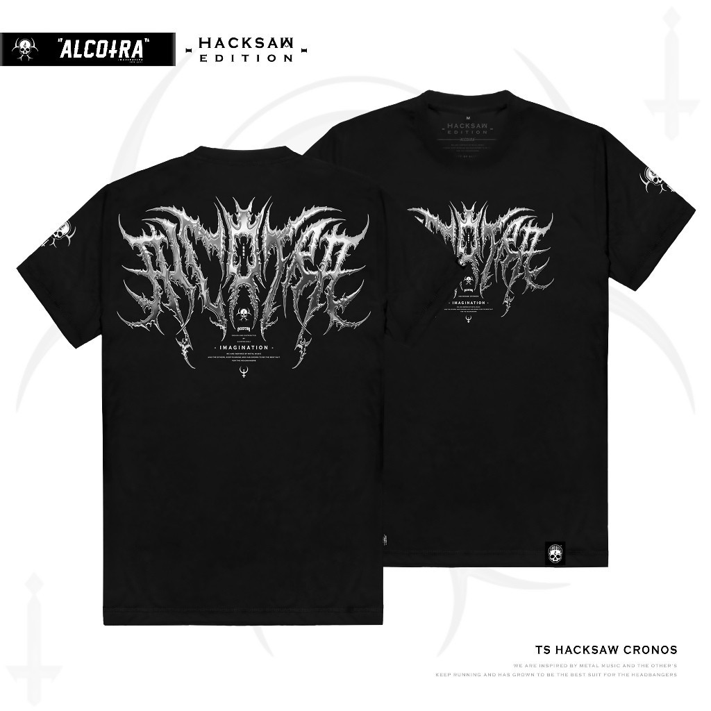 ALCOTRA BALI Original // TS HS CRONOS // เสื้อยืด HACKSAW CRONOS // HACKSAW ALCOTRA T-SHIRT
