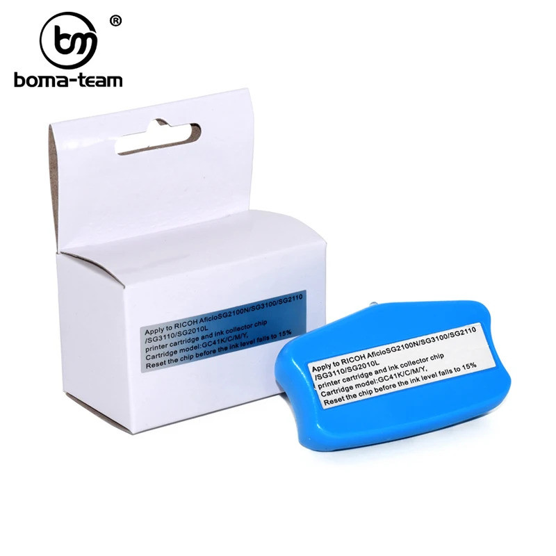 GC41 ชิปรีเซ็ต SG 400 800 สําหรับ Ricoh Sawgrass SG400 SG800 เครื่องพิมพ์ระเหิดตลับหมึก