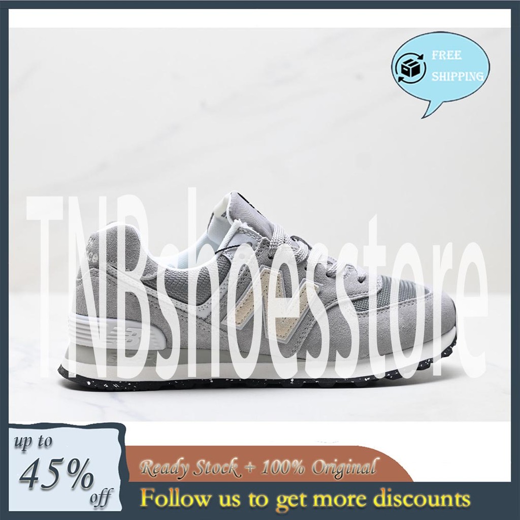 NB574 NB U574 รองเท้าวิ่งผู้ชายและผู้หญิงรองเท้าผ้าใบ Textured Spring