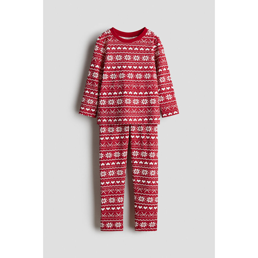H&M(เอชแอนด์เอ็ม) ชุดนอนผ้าคอตตอนพิมพ์ลาย Girls Printed cotton pyjamas 1230485_7