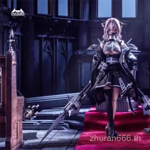 พร้อมสต็อก HASUKI 1/12 PA009 CS017 Succubus Sister Fried Action Figure
