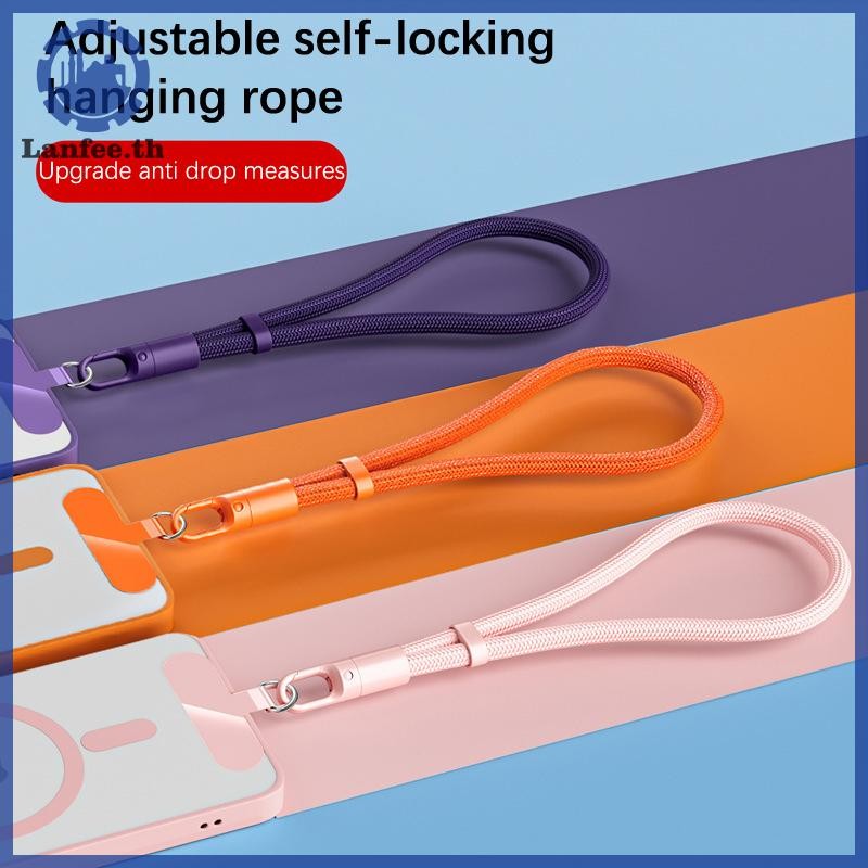 NFE Lanyard - สายรัดโทรศัพท์แบบปรับได้คลิปสําหรับเคสโทรศัพท์ทั้งหมดหนา 7 มม. (คอและไหล่และครอสบอดี้/