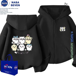 hooded top สไตล์บางเบากันหนาวสำหรับเด็ก ฤดูใบไม้ร่วงและหนา พิมพ์การ์ตูน สวมใส่ง่ายและเข้าได้กับหลายโอกาส