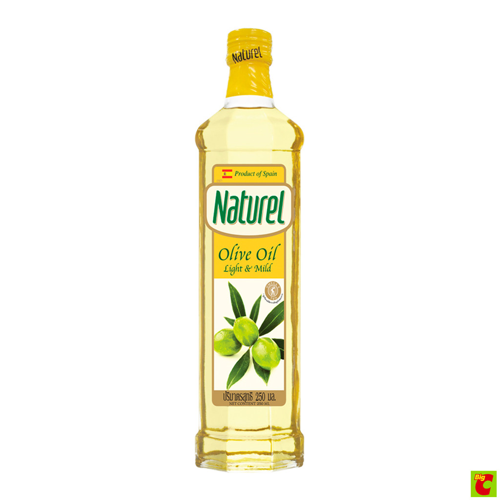 เนเชอเรล น้ำมันมะกอก สูตรไลท์แอนไมลด์ 250 มล.