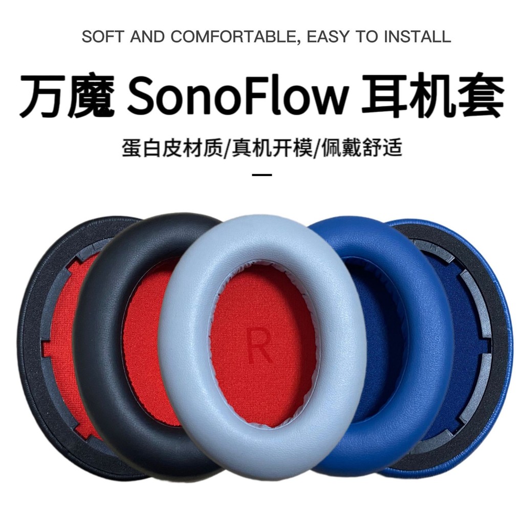 เหมาะสําหรับ Wanmo HC905 เคสหูฟัง 1MORE SonoFlow Earmuffs 1MORE SonoFlow pro Earmuffs