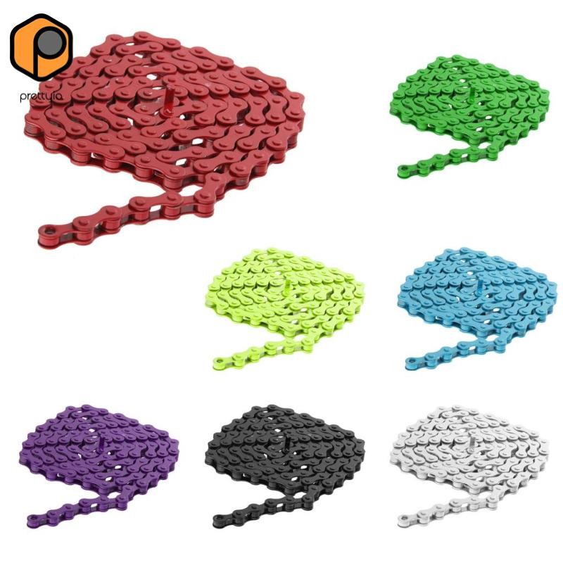 Prettyia โซ่จักรยานเดี่ยวสำหรับBMXและจักรยานถนนแบบFixed Gear