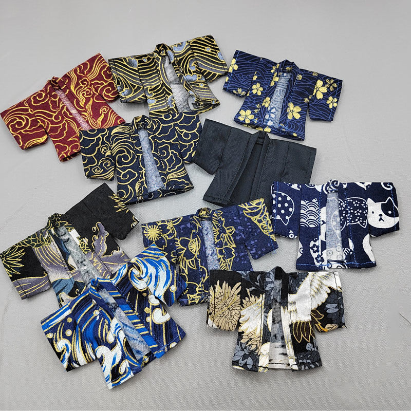 Ob เสื้อผ้าเด็ก จุดกิโมโน bjd Baby YMY เรียว Body GSC Body UF Clay รูป YMY เสื้อผ้าเด็กการประมวลผล20