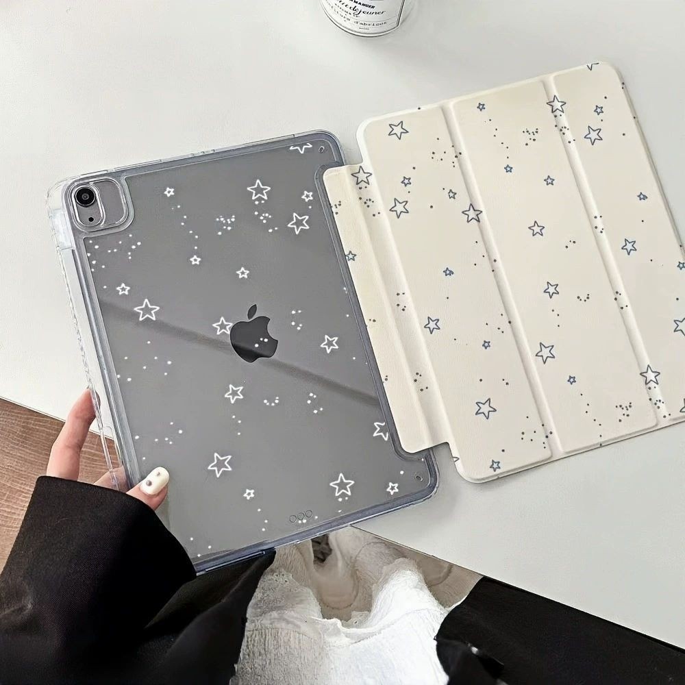 Lexin INS Simple Star 10th Generation แท็บเล็ตป้องกันกรณี iPad Air 4/5/6 น่ารัก Pro 11 นิ้ว 2024/10.