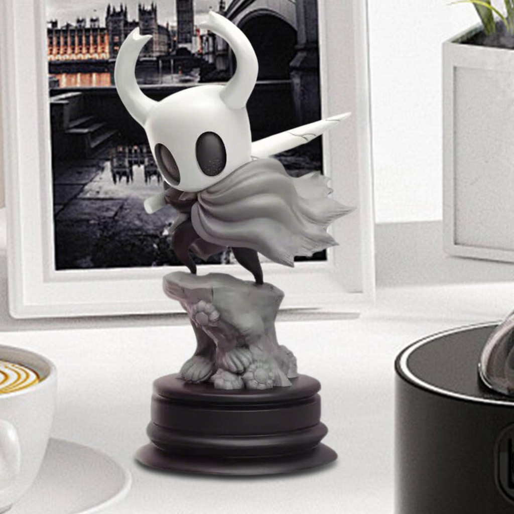 Hollow Knight Knight Action Figures 4.7in Knight Decor Ghost Headgear Design Cool รุ่นสะสมพร้อมกล่อง