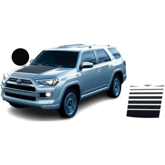 Toyota 4Runner SR5 Hood Blackout Decal Racing Stripes Mountain กราฟิกไวนิล Decal สติกเกอร์ใช้งานร่วม