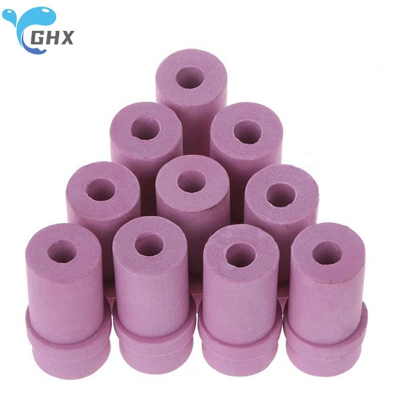 Blowgentlywind 10 ชิ้นเซรามิคทรายหัวฉีด Air Sander เคล็ดลับสําหรับนิวเมติก Blasg เครื่องมือ BGW