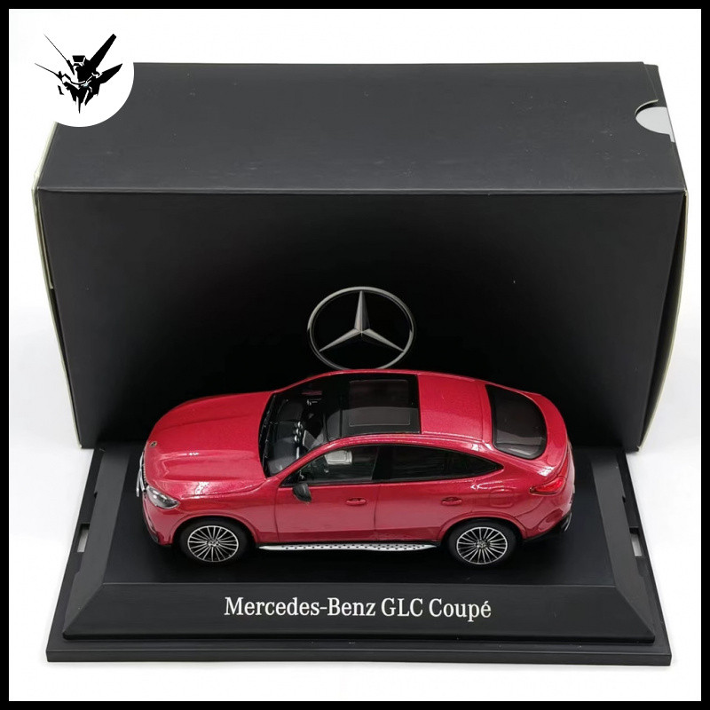 GLC 1: 43 Mercedes-Benz Mercedes-Benz GLC Coupe โมเดลรถจําลองโลหะผสม