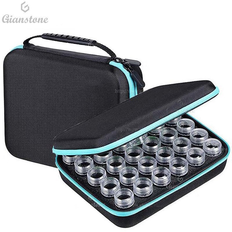 5ml10ml15ml Roll-On ขวด Tidy-up กระเป๋าช่อง eva กระเป๋าเครื่องสําอาง 30 กระเป๋าน้ํามันหอมระเหยเก็บขว