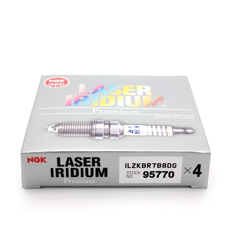 หัวเทียน NGK Iridium Platinum ILZBR7B8G 95770 เหมาะสําหรับ N13 N16 Peugeot 1.6T/1.2T/3008