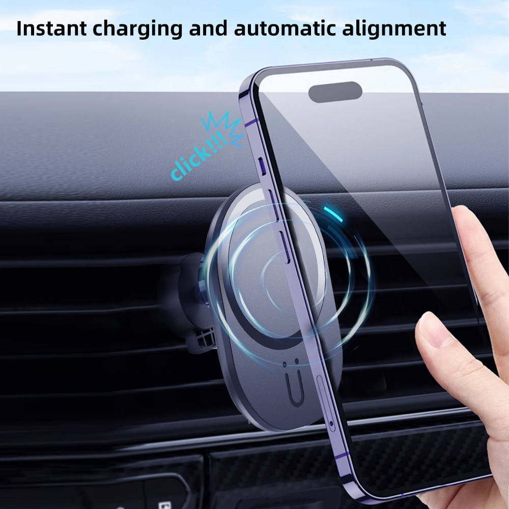 Magsafe Magnetic Wireless Charger Car Wireless Charger Holder