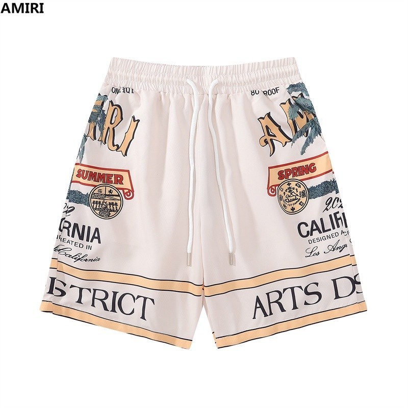 กางเกงขาสั้นClassic Print Amiriสำหรับผู้ชายและผู้หญิง