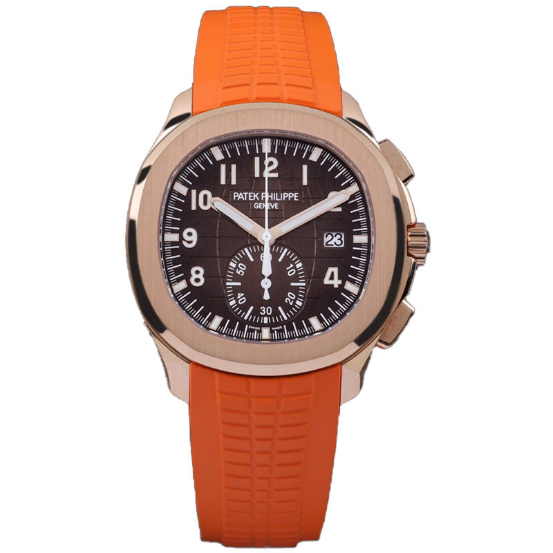 Philippe/Patek Philippe AQUANAUT Series 5968R Chronograph 18k Rose Gold