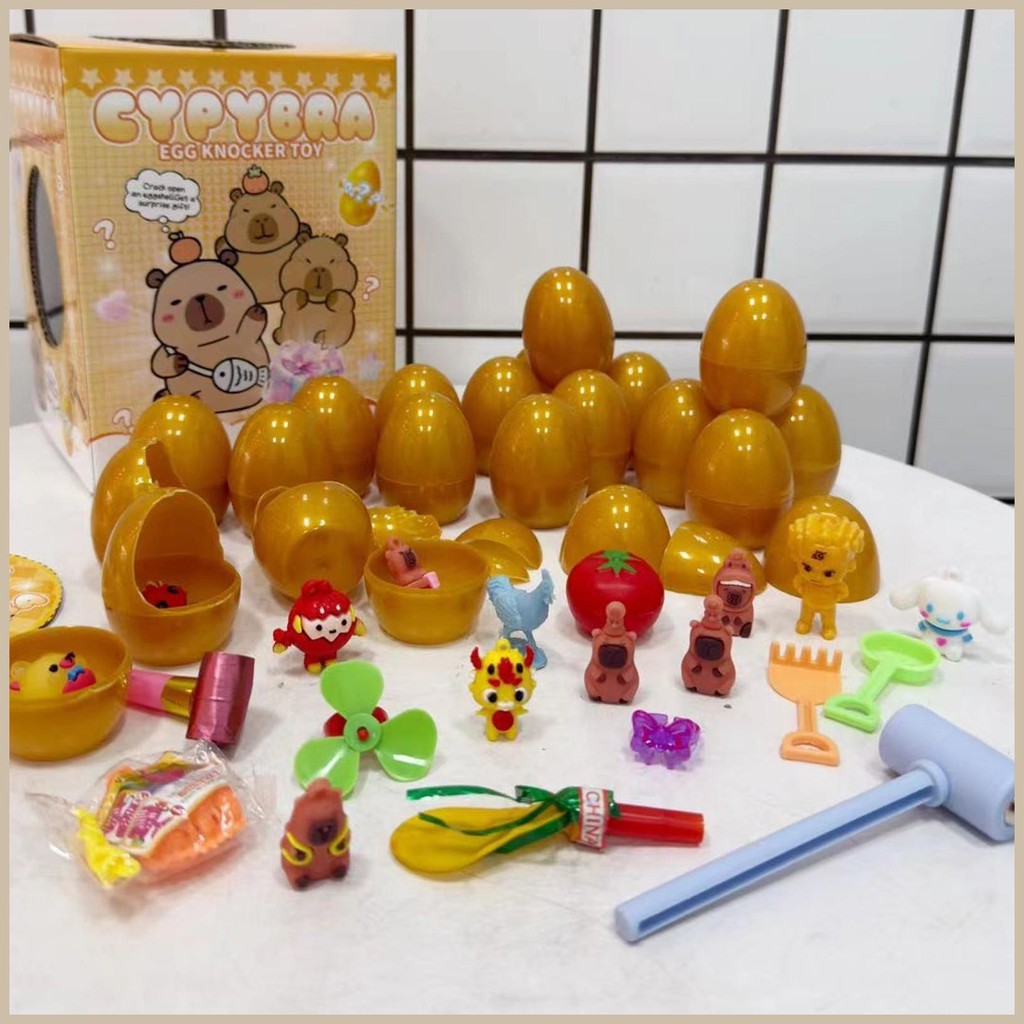 Golden Egg Toy 20X Surprise Egg Gadgets Creative Egg เครื่องประดับของเล่น Interactive Surprise Egg G