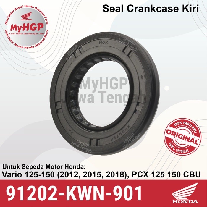 91202KWN901 ขายส่งซีลน้ํามัน 26X45X6 Vario 125 eSP & Vario 150 eSP 91202-KWN-901