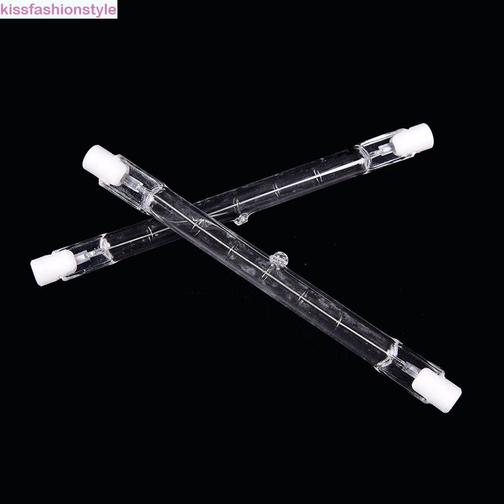 KISSFASHIONSTYLE โคมไฟทังสเตน R7S สําหรับโคมไฟเพดาน Double Head Dimmable Linear Replacing หลอดไส้หลอ