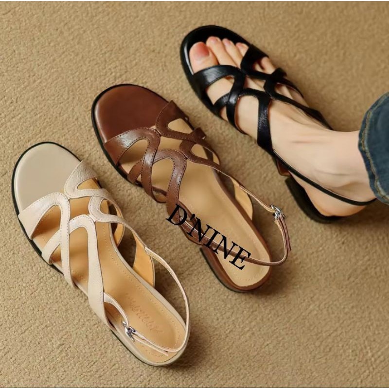 FIDERX DNINE รองเท้าแตะผู้หญิง ส้น 3 ซม. DV 31