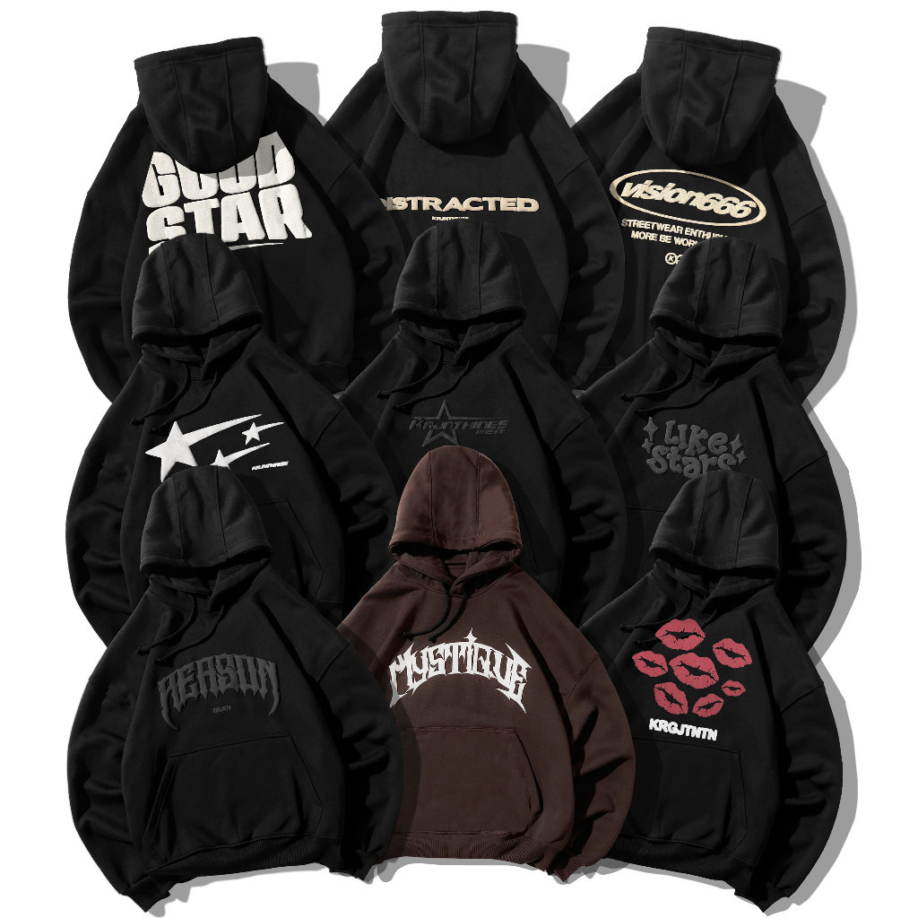 " VOLUME 2" JUMPER HOODIE BOXY / JUMPER HOODIE BOXY MEN DISTRO