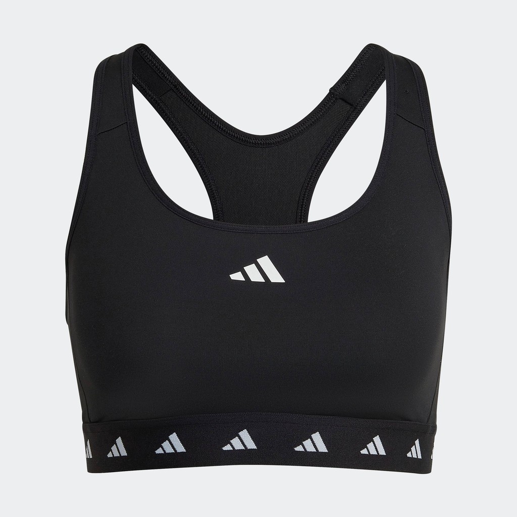 adidas Gym & Training Powerreact Training Medium-Support Techfit Bra Women Black HN7273