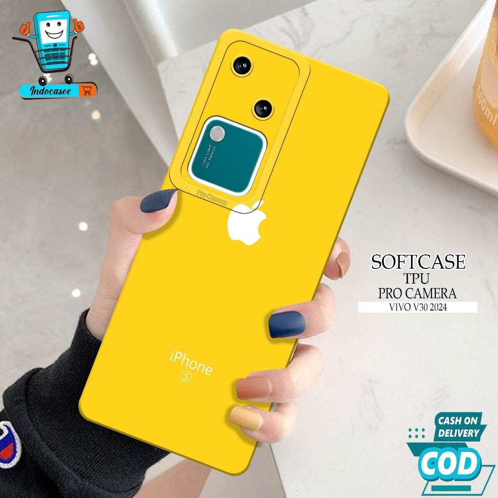 เคส VIVO V30 2024 ล่าสุด - เคส VIVO V30 2024 Softcase - เคสแฟชั่น - เคส VIVO V30 2024 - เคส Pro Came