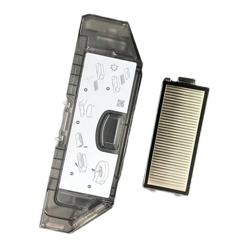 กล่องฝุ่นพร้อมตัวกรองสําหรับ Roborock Saros Z70 / G30 Space Robot เครื่องดูดฝุ่นอุปกรณ์เสริมเปลี่ยนถ