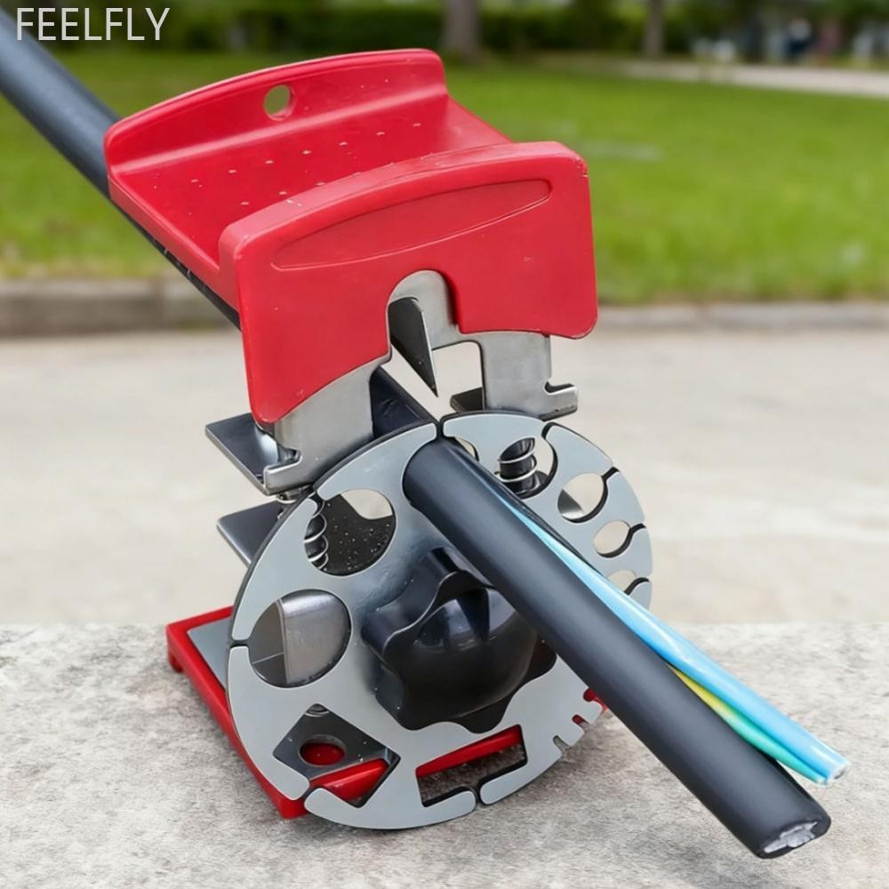 FEELFLY มือถือ Quick-Strip Wire Stripper ปรับสําหรับ 0.9-16MM2 สายไฟคู่มือดึงเครื่องมือบ้านเครื่องมื