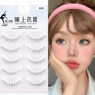 🔥【Local Delivery】5 คู Lash Extension Daily Makeup Manga ขนตาล่างธรรมชาต