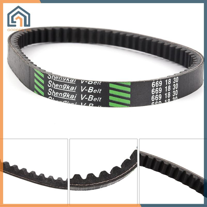 Goddes ไดรฟ์เข็มขัด 669 18 30 สกู๊ตเตอร์ Moped 49cc 50cc Go Kart GY6 CVT สําหรับ TAOTAO Roketa TH