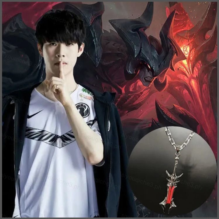 สร้อยคอนินจา Aatrox จากเกม LoL สร้อยคอแฟชั่นสำหรับแฟนเกมเมอร์