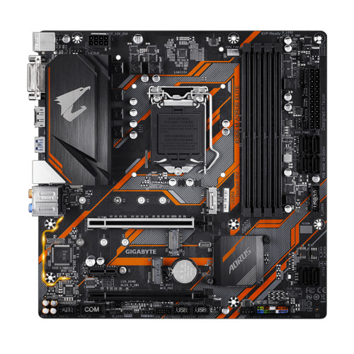 Gigabyte/Gigabyte B365M AORUS ELITE Small Eagle เกมคอมพิวเตอร์ DDR4 เมนบอร์ดรองรับ W7