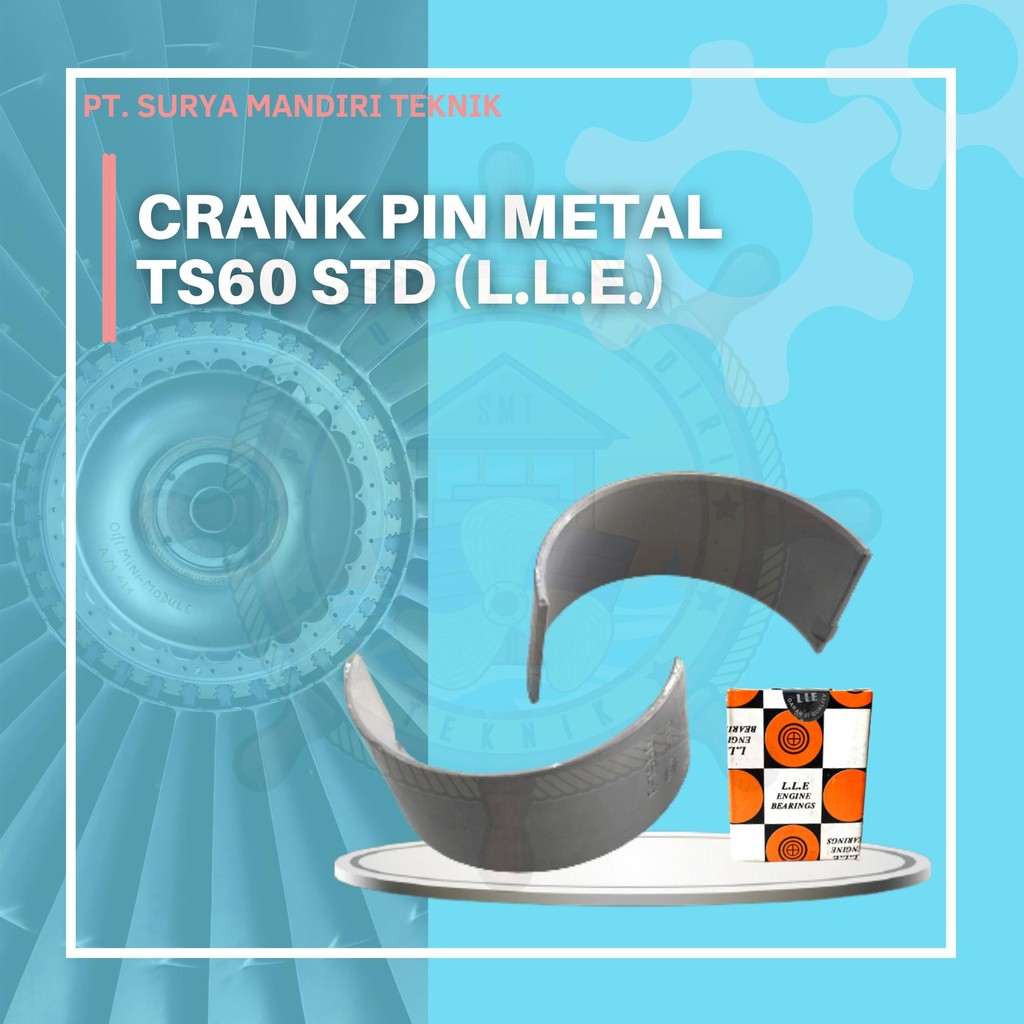 CRANK PIN METAL STD TS60 (METAL ROAD STD) TW LE