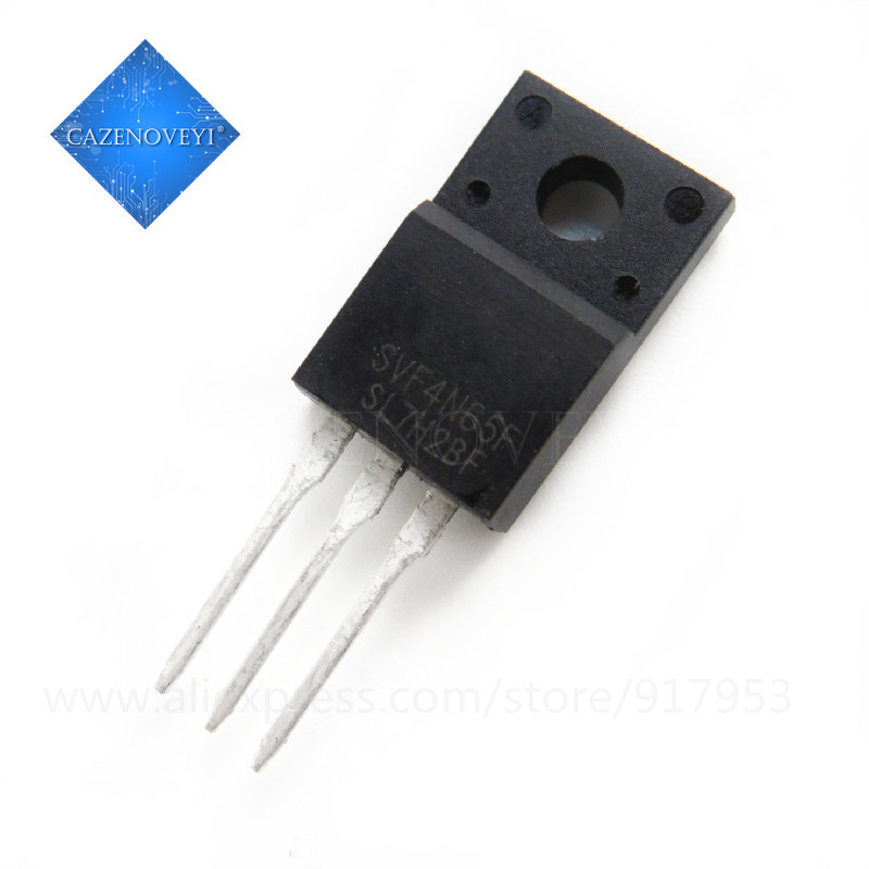10 ชิ้น SVF4N65F SVD4N65F 4N65F TO-220F 650V 4A ชิปเดิมใหม่