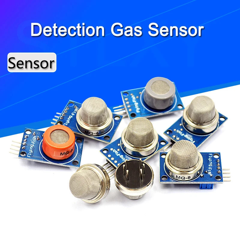 MQ-2 MQ-3 MQ-4 MQ-5 MQ-6 MQ-7 MQ-8 MQ-9 MQ-135 การตรวจจับควัน methane Gas Sensor โมดูลสําหรับ Arduin