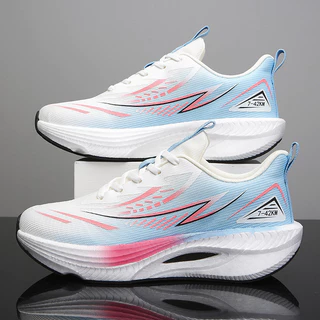 ใหม่กระต่ายสีแดง 9Pro Racing รองเท้าวิ่งผู้ชายแผ่นคาร์บอนเทคโนโลยีน้ําหนักเบา Foaming Professional การฝึกอบรม Supercritical รองเท้าวิ่ง Lace-Up