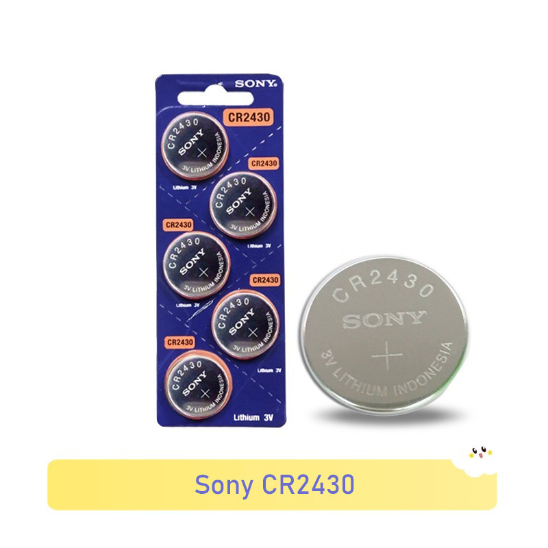 Sony CR2430 CR 2430 DL2430 BR2430 KL2430 ปุ่มแบตเตอรี่คุณภาพสูง