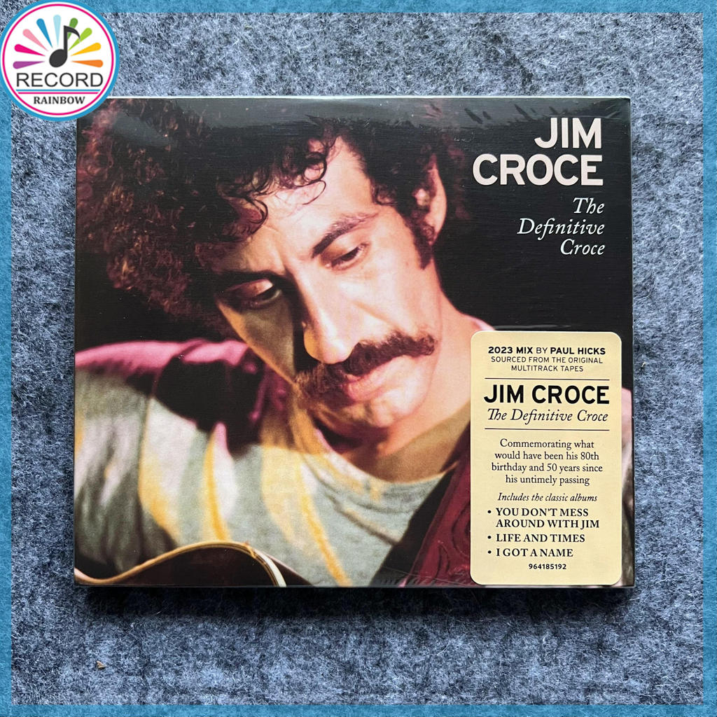 Jim Croce The Definitive Croce Original 3CD Album [Sealed] Brand New