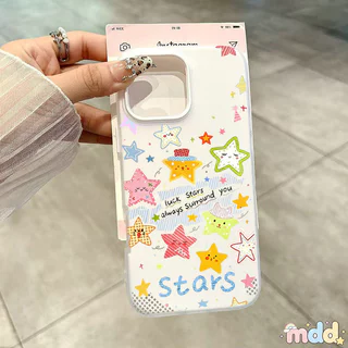 น่ารัก ดาว เคส For VIVO V60 V50 V30 Lite V60E V50E V30Pro V29E V25 V20 Y31 T4 Pro V23 Y72 Y52 Y29 2in1กันล้ม ปกป้อง