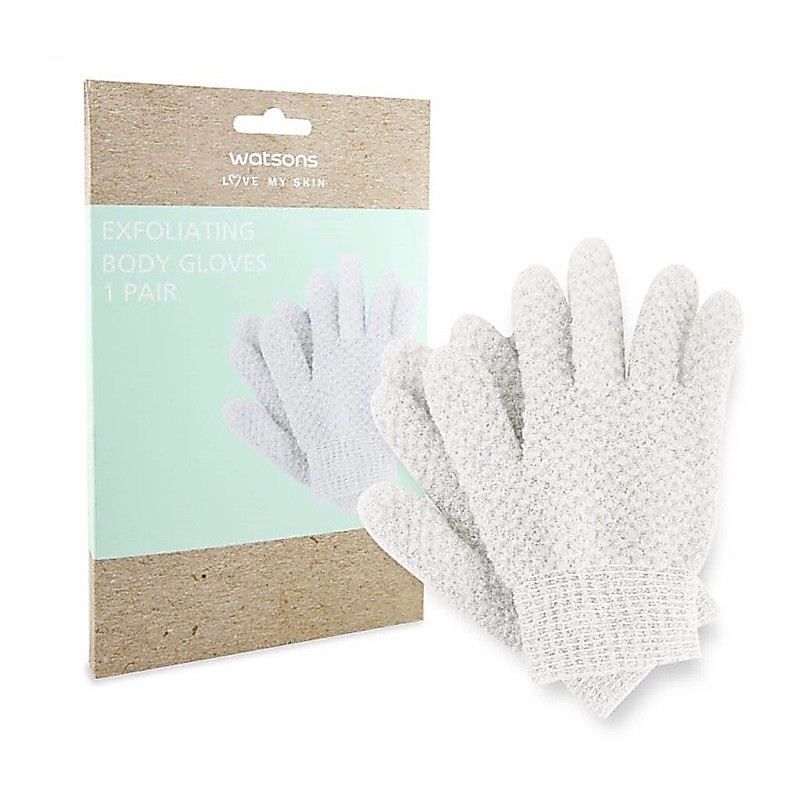 WATSONS ถุงมือขัดตัว ถุงมือขัดผิวกาย 1 คู่