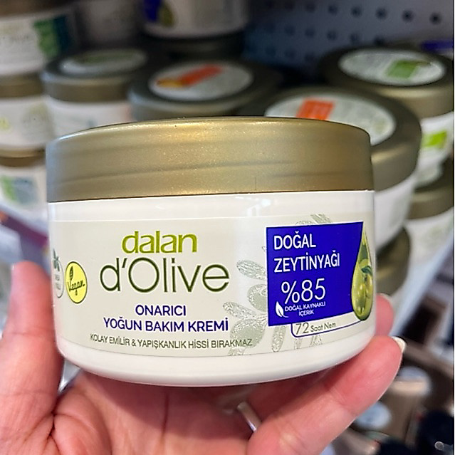 dalan 250ml ครีมมะกอกทามือ ข้อศอกเข่า สูตรเข้มข้นจากตุรกี