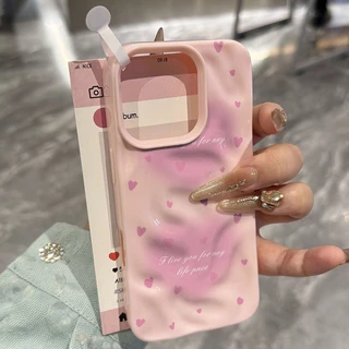 เคสไอโฟน 17 15 สำหรับ iPhone 13 16 11 15 14 12 Pro Max 15 14 16 6 6S Plus XR X XS ความรักเล็ก ๆ น้อย ๆ ที่หวาน