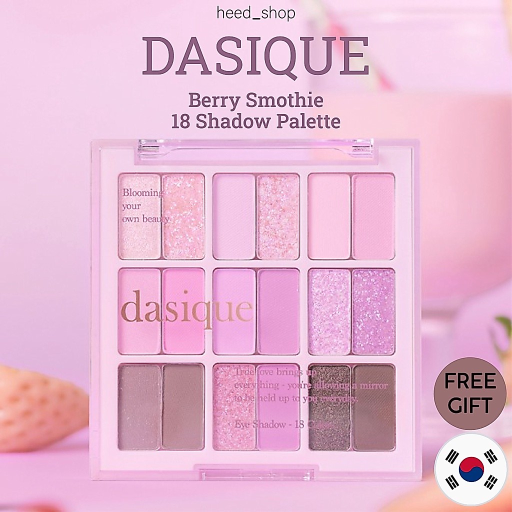 [DASIQUE]Berry Smothie 18 Shadow Palette 7g / ของขวัญฟรี