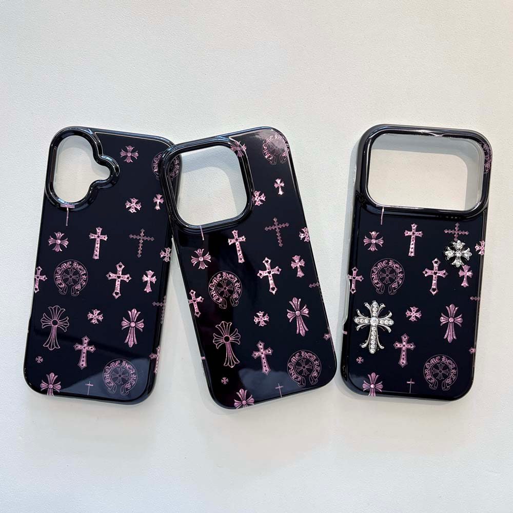 เคสโทรศัพท์แฟชั่นครอสเข้ากันได้สําหรับ iPhone 17ProMax 16ProMax 14 15ProMax