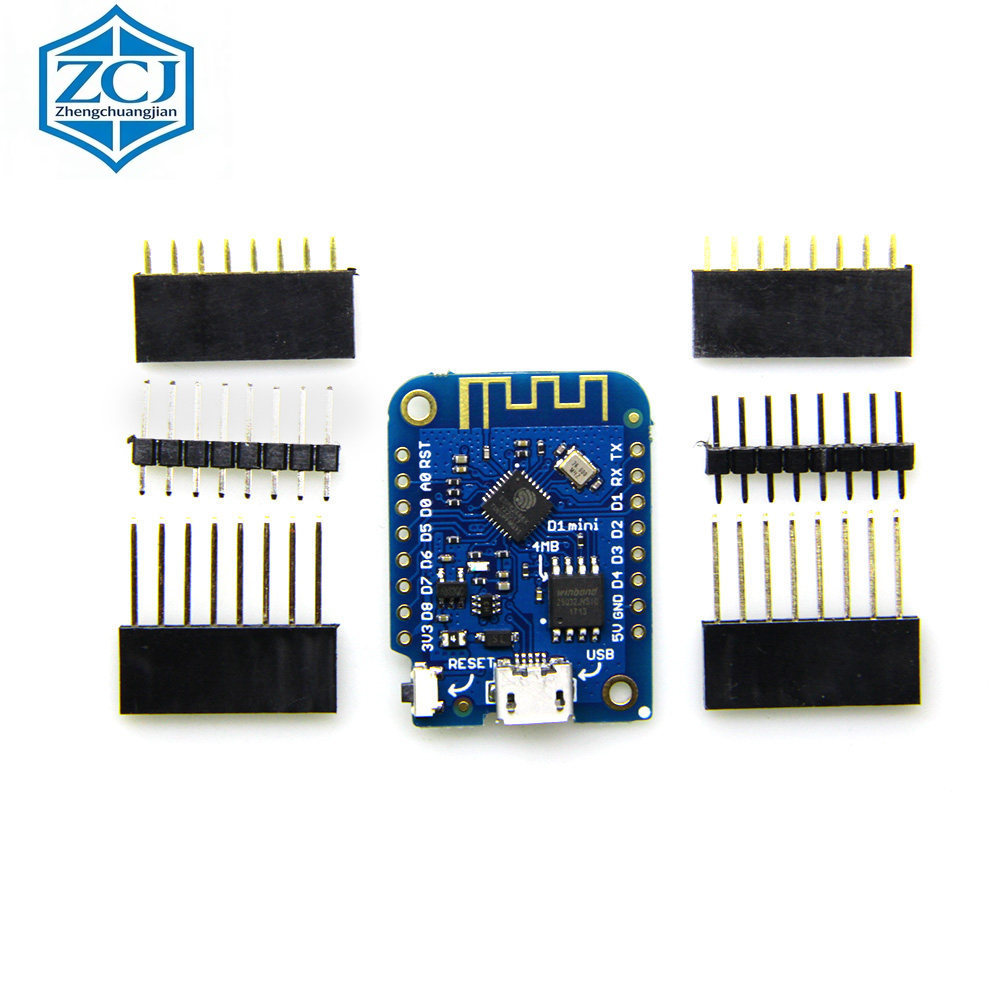 D1 mini V3.0.0 4MB WIFI IoT Development Board จาก ESP8266 ใช้งานร่วมกับ Nodemcu