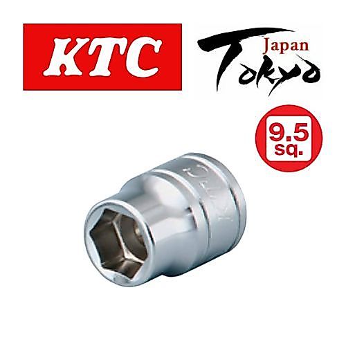 KTC ลูกบ๊อกซ์ 6 เหลี่ยม 3/8" รหัส B3-055 ~ 24 【ส่งตรงจากญี่ปุ่น】